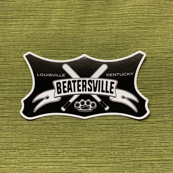 Bats Badge Sticker - Image 2