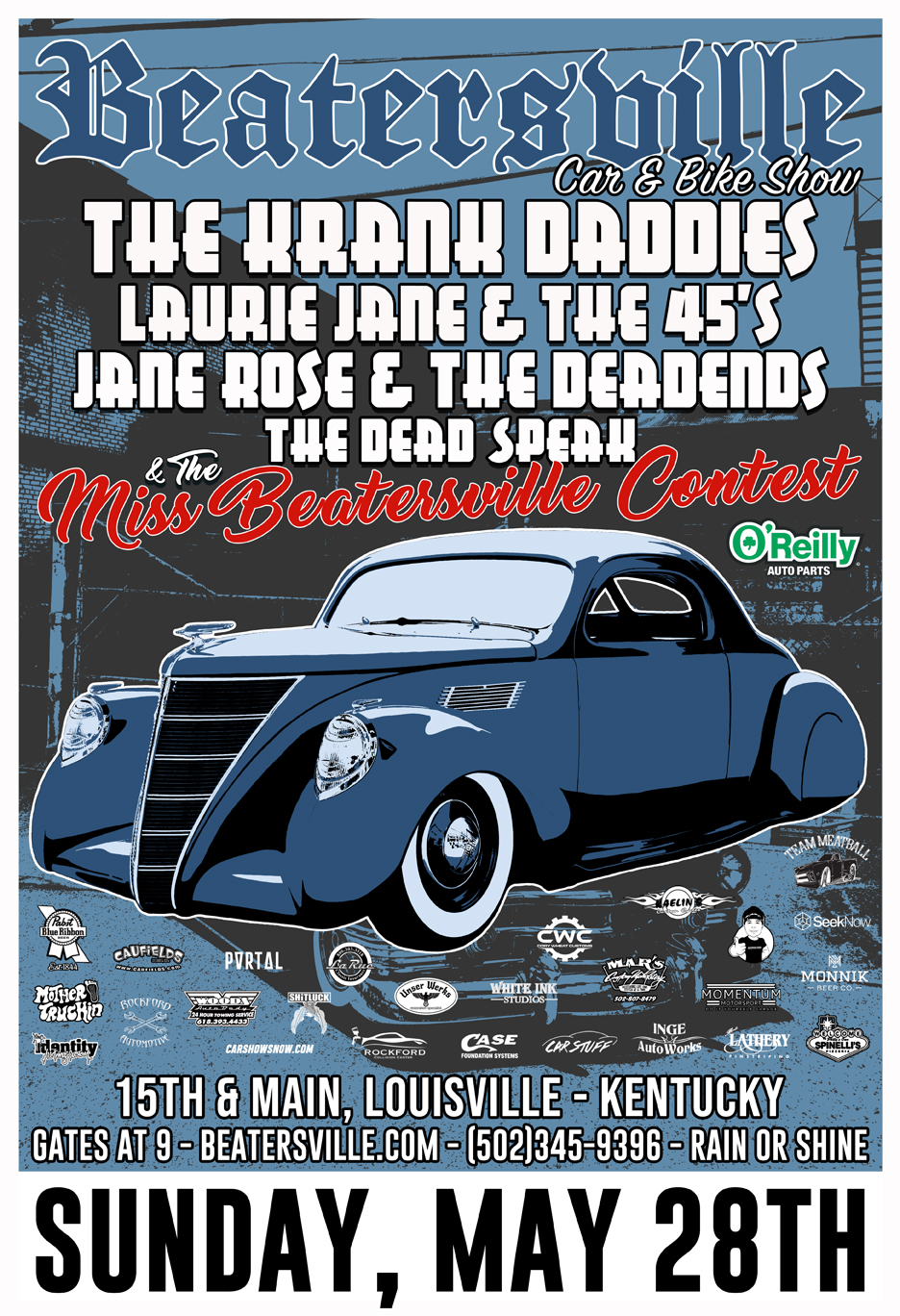 2023 Band Line-up - Beatersville Car and Bike Show